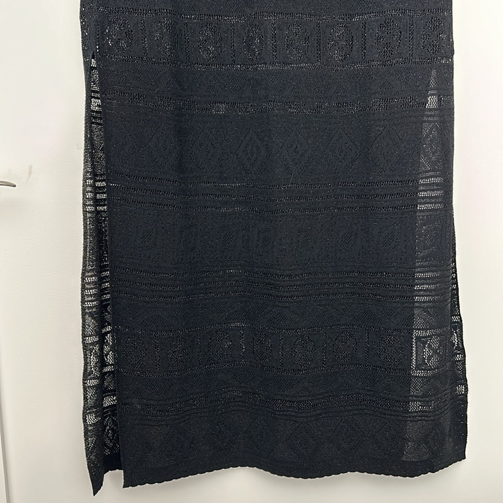 NWOT Emilio Pucci Metallic Knit Maxi Dress - Picture 4 of 8